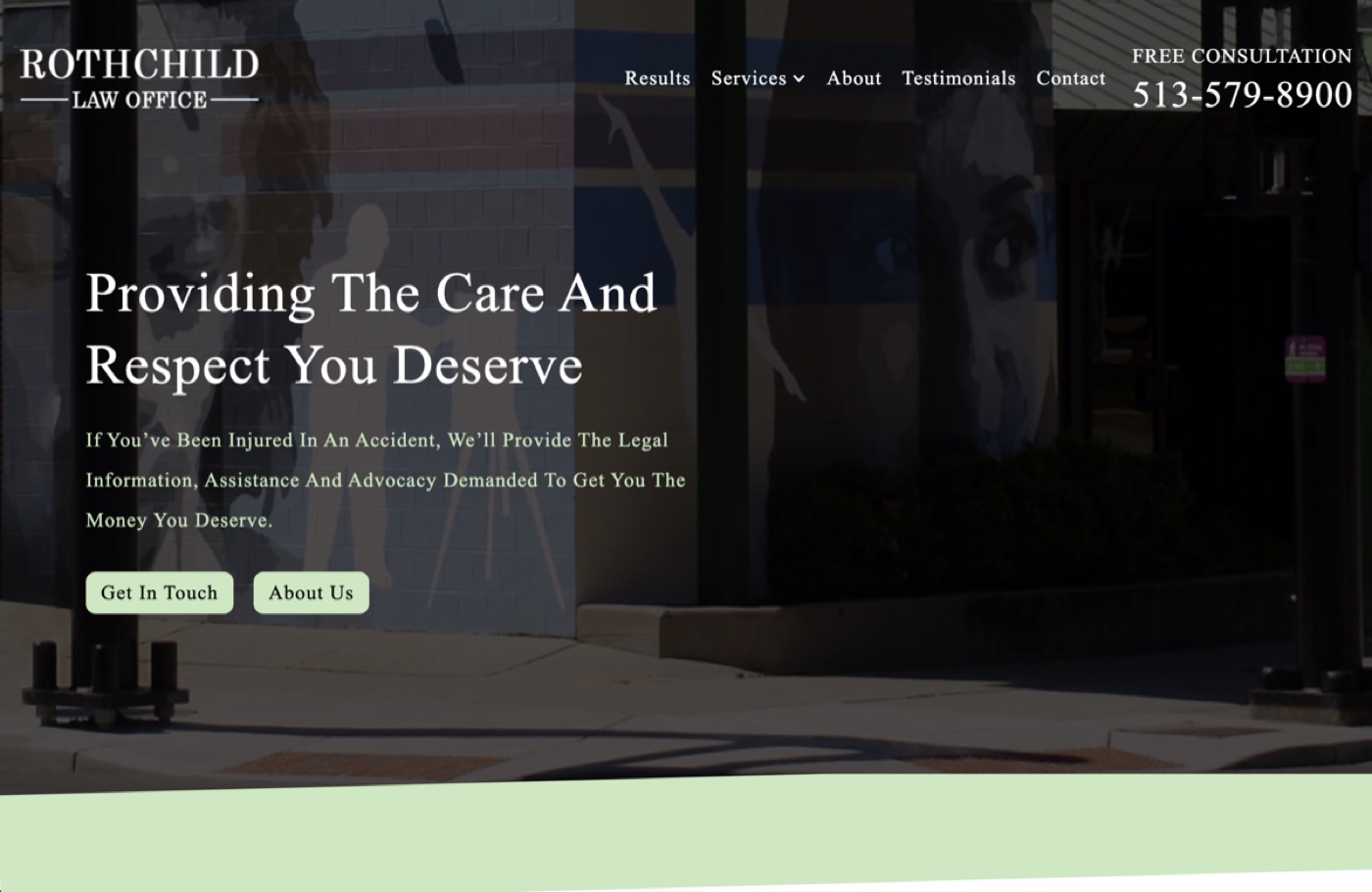 Rothchild Law Office website