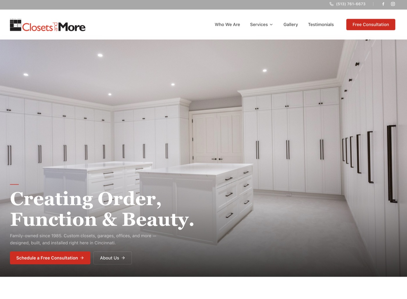 Custom website built by Full Wave